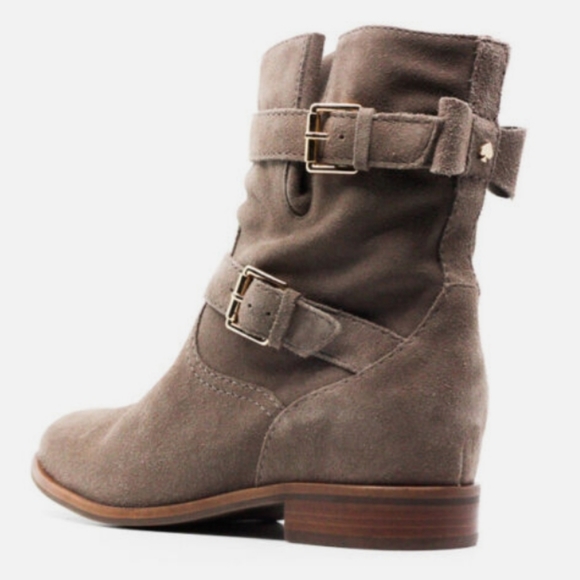 Kate Spade New York Sabina Buckled Booties Mousse -7.5 - Picture 6 of 12